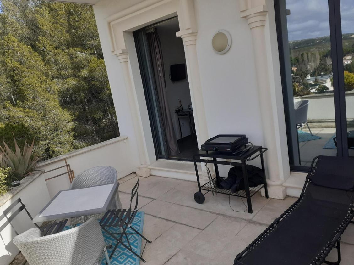 Grand Studio Terrasse De Standing, Pleine Vue Village Et Mer Carry-le-Rouet Exteriér fotografie