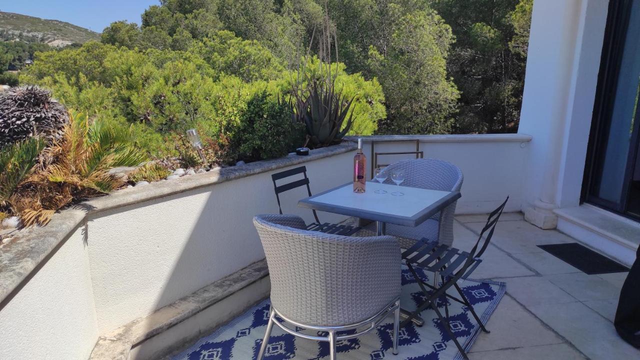Grand Studio Terrasse De Standing, Pleine Vue Village Et Mer Carry-le-Rouet Exteriér fotografie